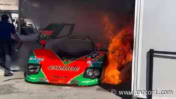 Rare Mazda 767B Engulfed In Flames At Laguna Seca