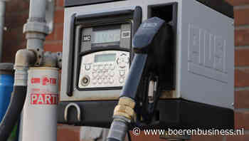 Krap aanbod van diesel houdt de prijs er op