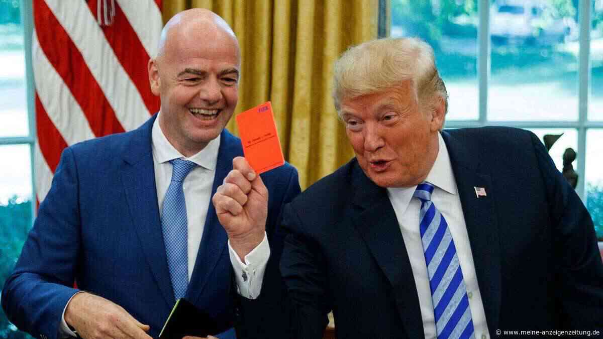 Trumps abermalige Lobhudelei für FIFA-Boss Infantino