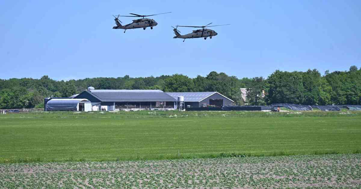 Helikopteroefening ‘Centaur Hammer’ in Zuidwest-Drenthe