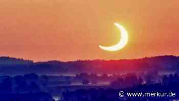 Partielle Sonnenfinsternis über Oberbayern – und 100 Sternschnuppen pro Stunde