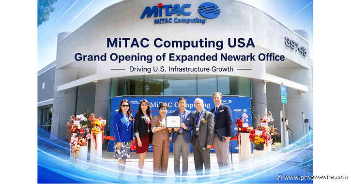 MiTAC Computing Technology USA Corporation annonce l'inauguration de ses nouveaux locaux agrandis à Newark destinés à stimuler la croissance des infrastructures aux États-Unis