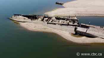 Sunken Nazi warships are resurfacing as Europe's drought deepens