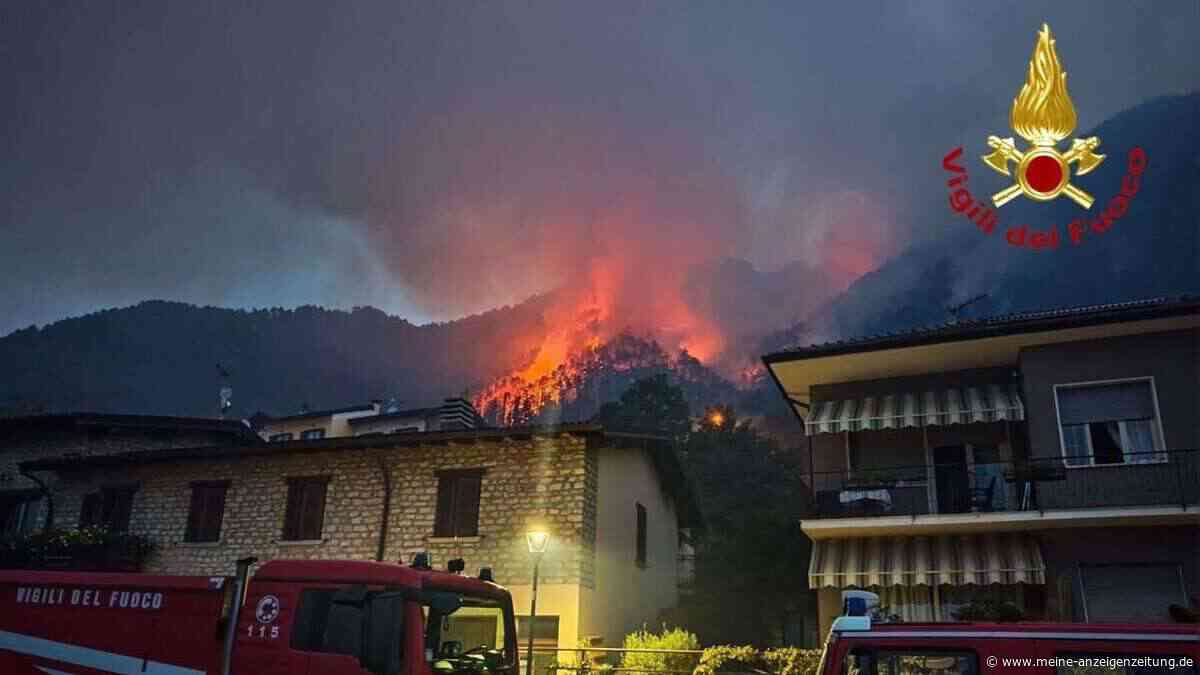 Feuer am Gardasee: Bürgermeister beruhigt Urlauber – hat aber wichtigen Appell