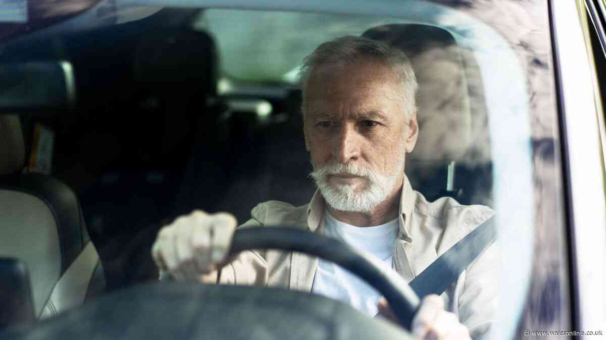 DVLA issues 'one week' warning to Welsh drivers over the age of 70
