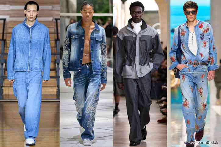 Herrenmode-Trend für SS27: Double Denim bei Prada, Sacai, Saul Nash und mehr