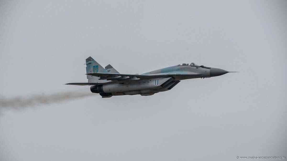 Ukraine verliert zweite MiG-29 in sechs Wochen – Pilot rettet sich mit Schleudersitz
