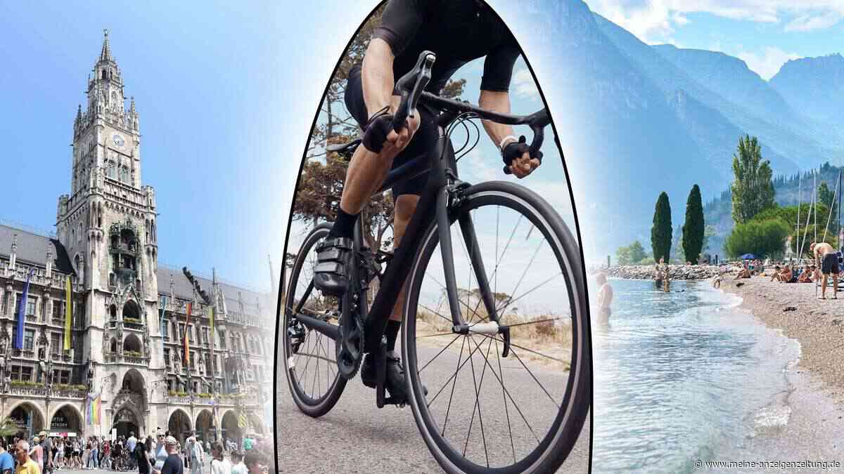 Von München in zehn Stunden zum Gardasee radeln: Zwei bayerische Triathleten wollen Rekord aufstellen