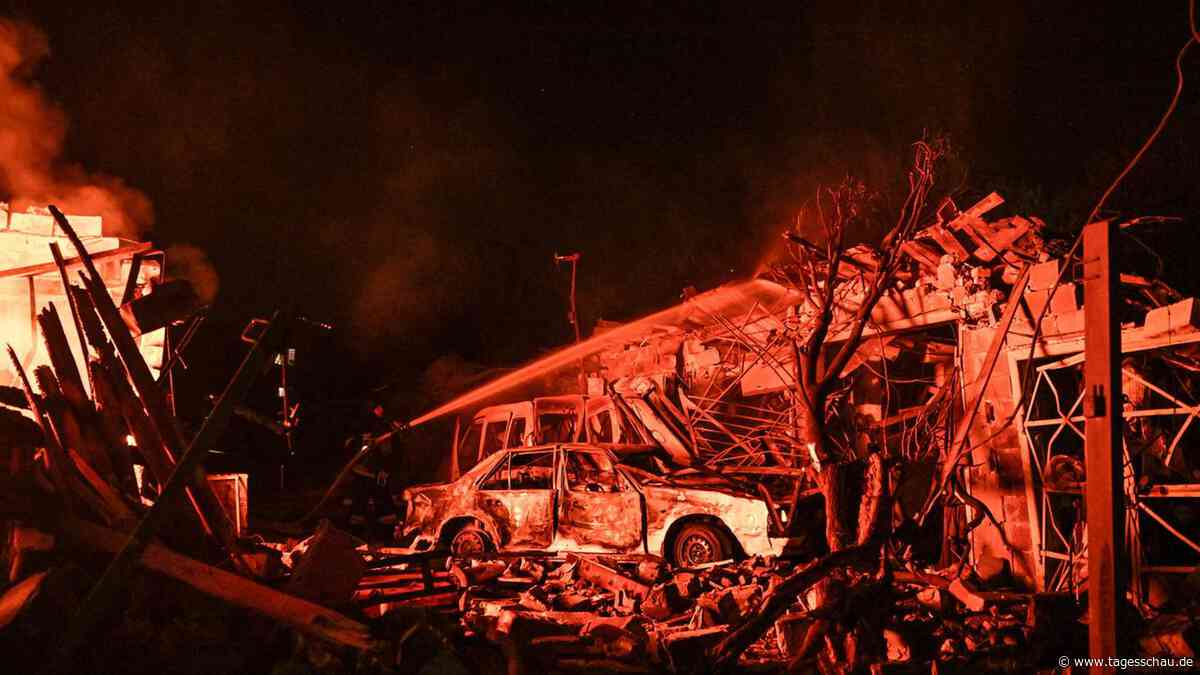 Mindestens neun Tote: Neue russische Luftangriffe auf Ukraine