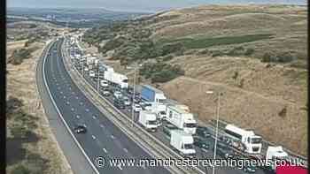 M62 traffic LIVE: Huge delays after motorway shuts for sheep