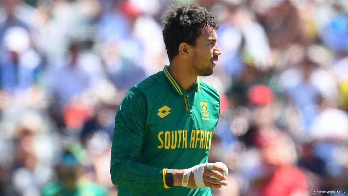 Bjorn Fortuin to captain South Africa on white-ball tour of Namibia