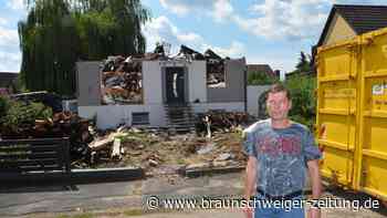 Nach dem Feuer in Hordorf: Warum die Brandruine nicht verschwindet