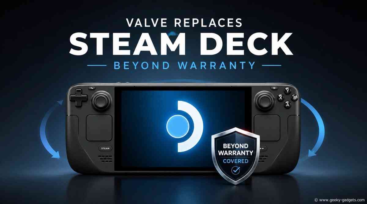 Valve Replaces Steam Deck Units Beyond Warranty to Build Trust