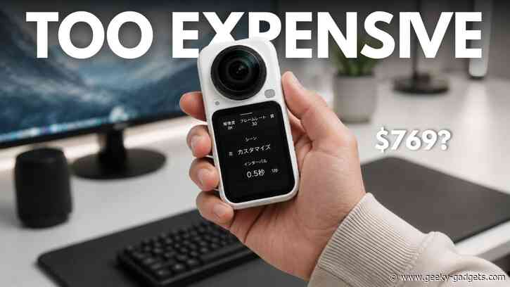 Insta360 X6 Costs $699, Marking a $150 Jump from the X5