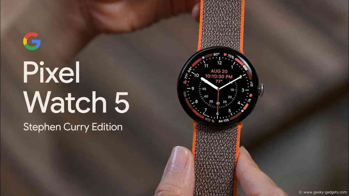 Leaked Pixel Watch 5 Stephen Curry Edition May Launch August 12 2026