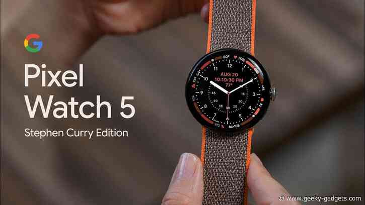 Leaked Pixel Watch 5 Stephen Curry Edition May Launch August 12 2026