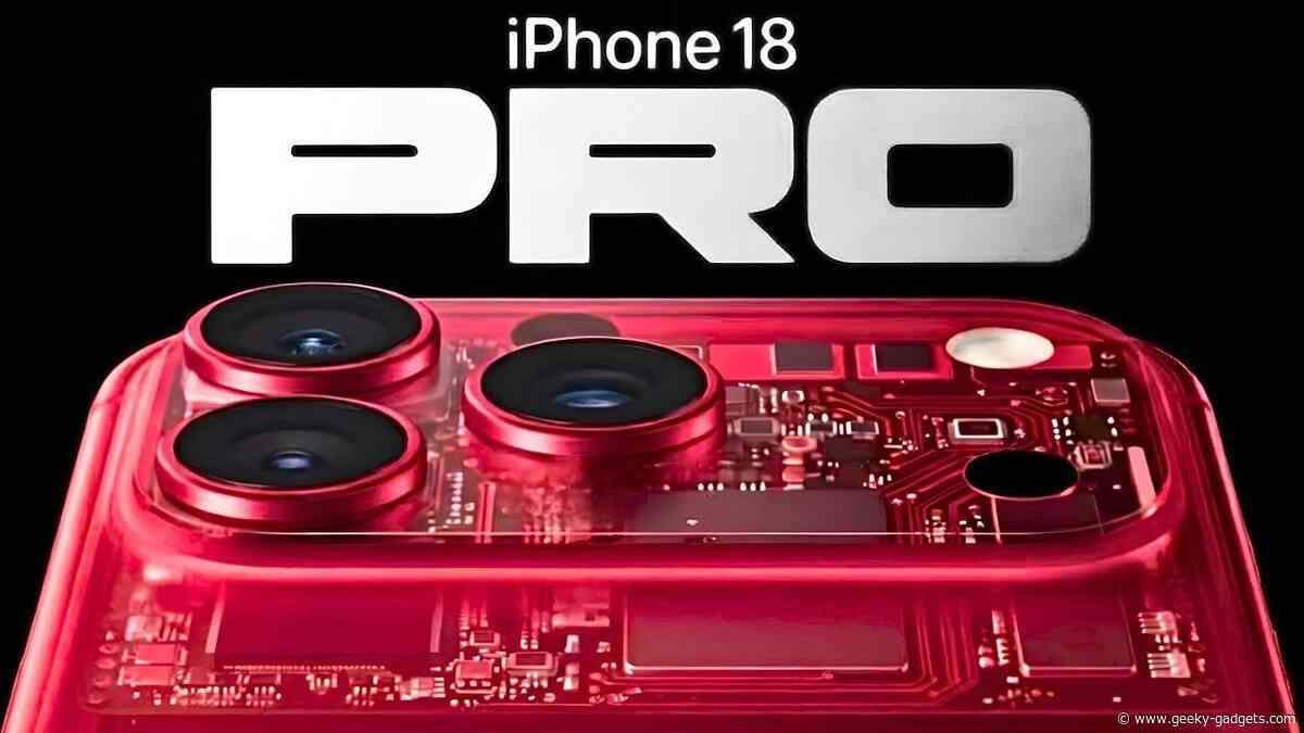 Apple Reportedly Faces a Major iPhone 18 Pro Max Setback