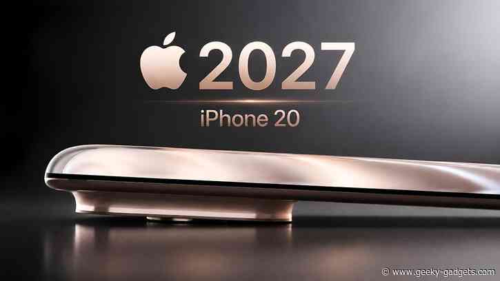 Rumors Suggest the iPhone 20 Could Get a 7-Inch Display
