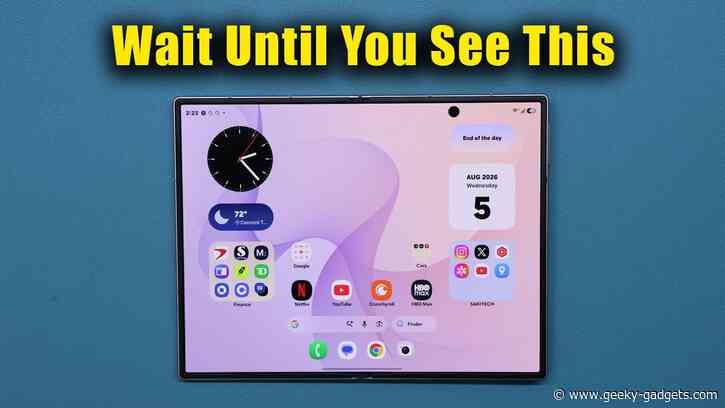 Hidden Galaxy Z Fold 8 Settings That Transform the Dual Screen