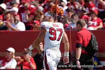 Did reporter with tie to Kyle Shanahan reveal Nick Bosa's injury?