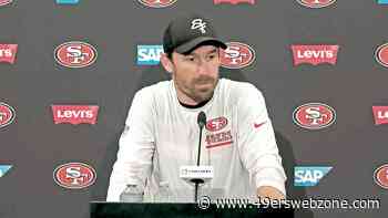 Transcript: Offensive coordinator Klay Kubiak shares updates ahead of 49ers-Titans preseason game