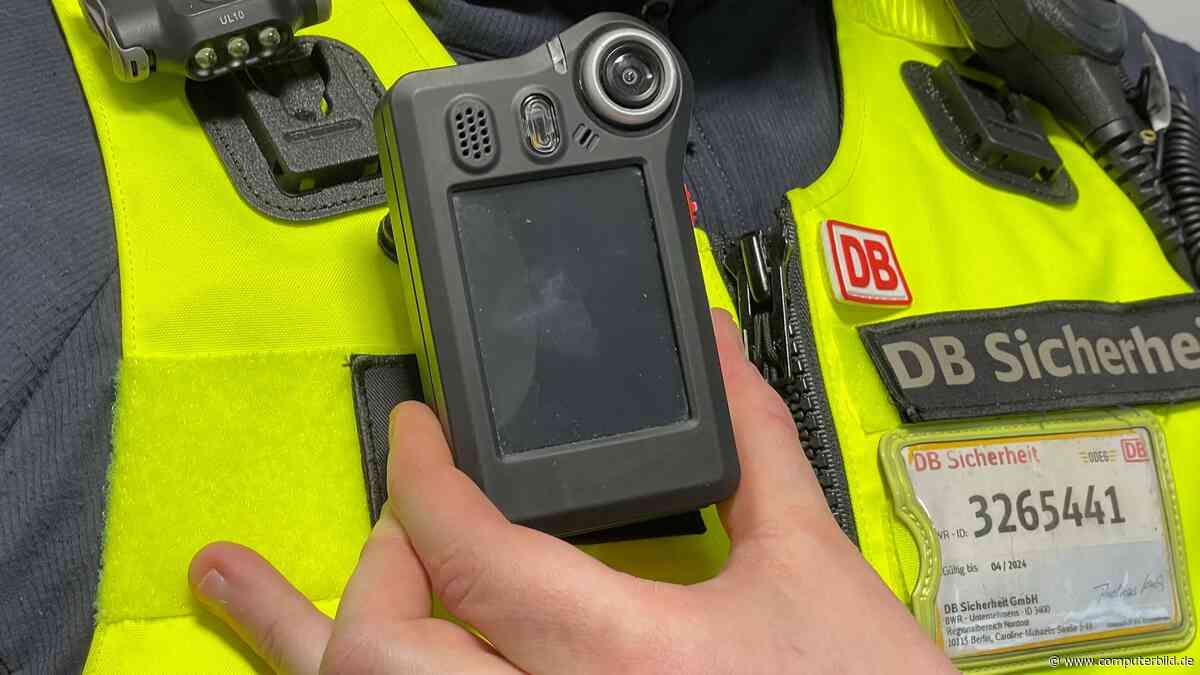 Bahn-Bodycams hören künftig mit