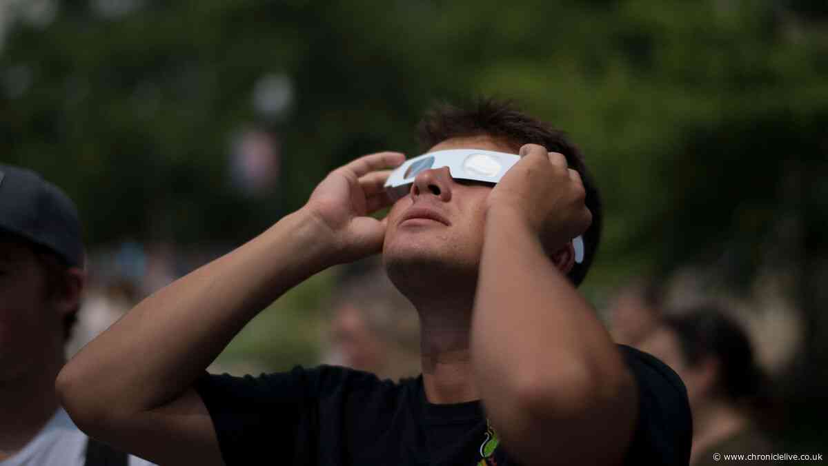 What time is the solar eclipse in the North East and how to watch it