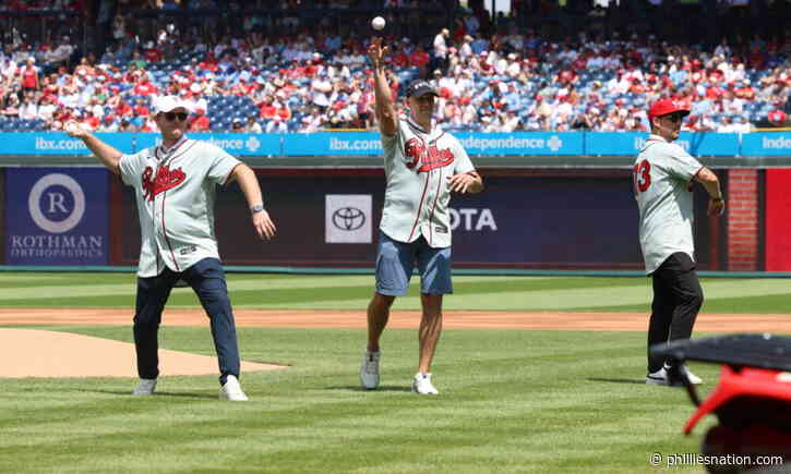 Four ‘phantom’ Phillies honored in Field of Dreams-style first pitches: ‘Affirms your career’