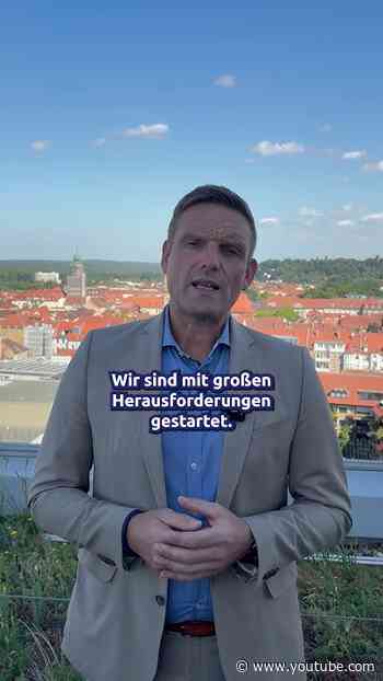 Oberbürgermeister Jörg Volleth: 100 Tage im Amt