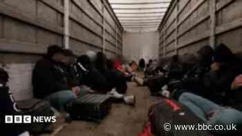 Pair plead guilty after 33 migrants found in lorry