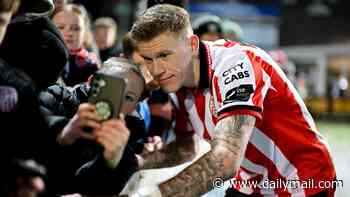 Defiant James McClean turns up for training at Derry City after poppy protestor's hometown club tried to rip up his contract