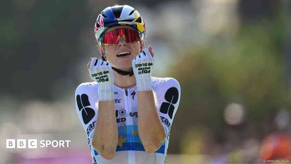 Vollering wins stage to claim Tour lead before final day