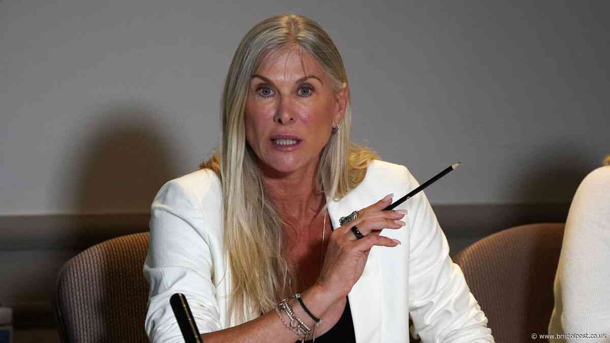 Olympian Sharron Davies blames 'poor sign' for M4 speeding