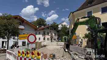 Total schlechte Leitungen: Sperrung durch Baustelle verlängert sich