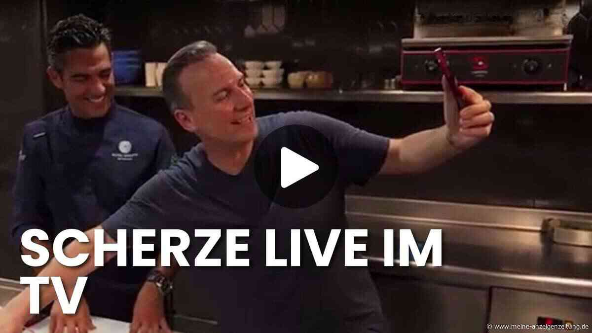 Tim Raue neckt „The Taste“-Kollegen vor laufender Kamera – Sternekoch mit Sinn für Humor