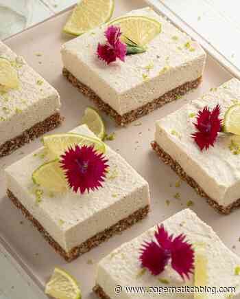 No-Bake Vegan Key Lime Bars