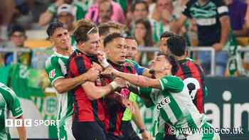 Scott and Antony sent off in pre-season friendly
