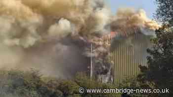 Locals told ‘close windows and doors’ as recycling centre fire breaks out