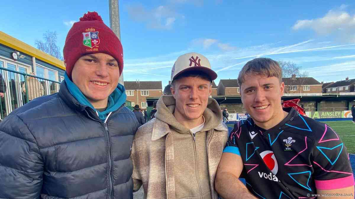 Three brothers picked by Wales after scouts and famous coach spot them in England
