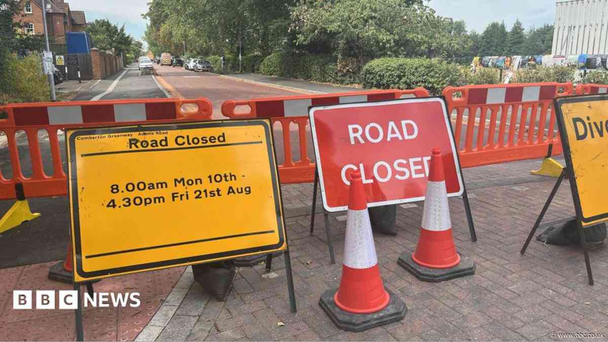 'First cycle street' shut after two months for works