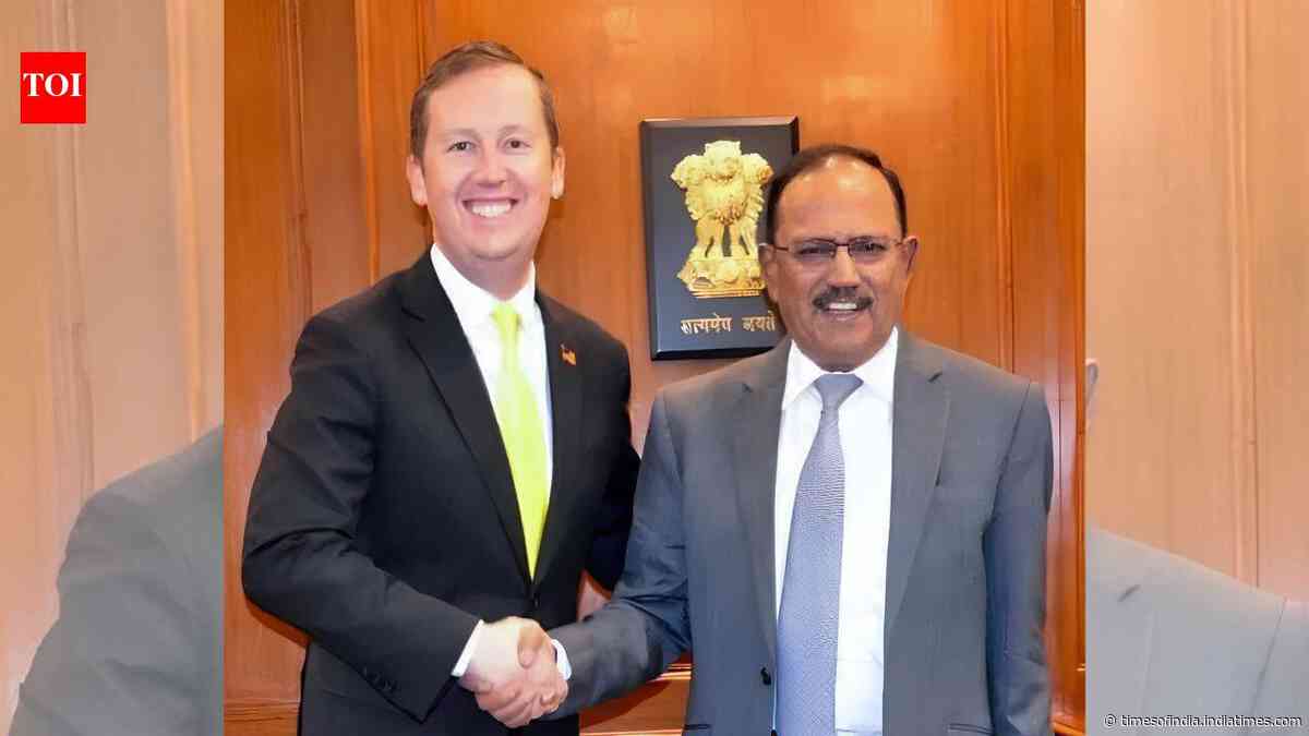 'Discussed India-US ties': US ambassador Sergio Gor meets NSA Ajit Doval