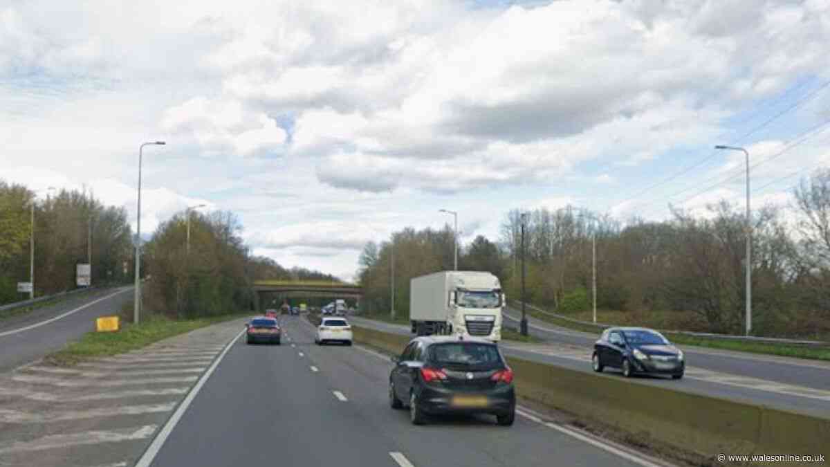 Woman dies after crashing into multiple vehicles at busy Cardiff roundabout