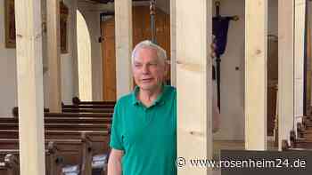 Kirche in Unterlaus: Holzgerüst bleibt wohl noch jahrelang stehen
