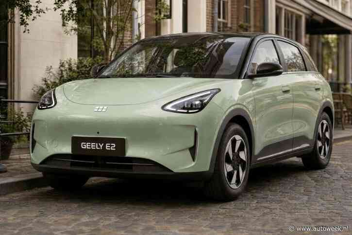 Geely E2: de duurste is maar €3.500 duurder dan de goedkoopste ID Polo