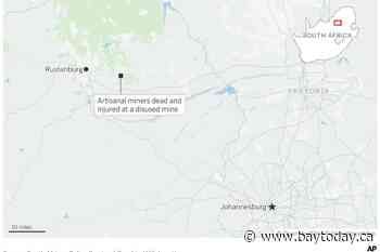 At least 14 artisanal miners killed in collapse at an illicit mine in South Africa