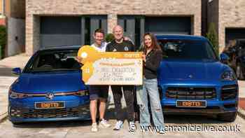 Plasterer wins £800k house, two cars and £100k - but says he is happy with his work van