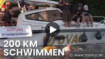 Extremsportlerin schwimmt von Frankfurt nach Köln: Was sie wirklich antreibt