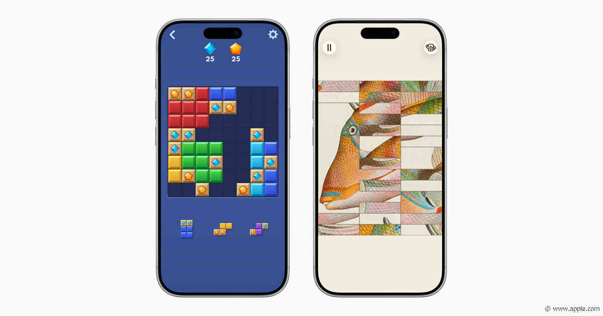 Apple Arcade levels up with Block Blast!+ and Art of Fauna: Cozy Puzzles+