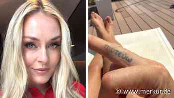 Enthüllt Lindsey Vonn hier ein bleibendes Urlaubs-Souvenir?