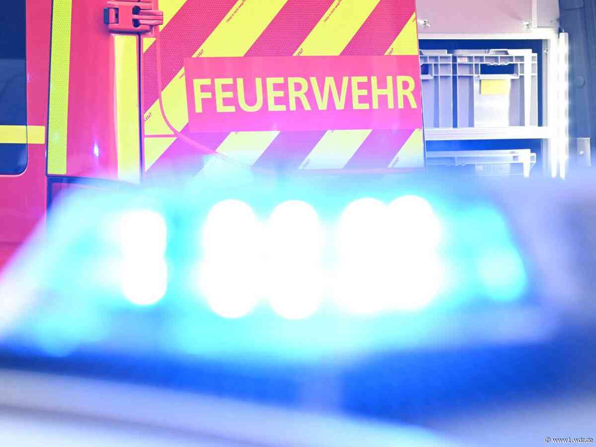 In Leverkusen brennt der Anbau eines Gartenbetriebs